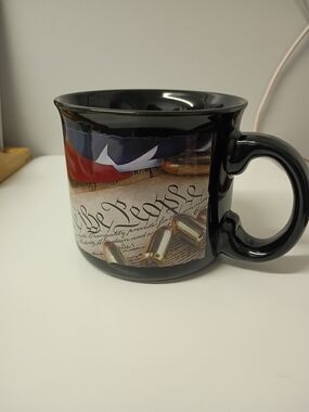 XL We The People 2nd Amendment Brand New Black Mug Bass Pro Shop